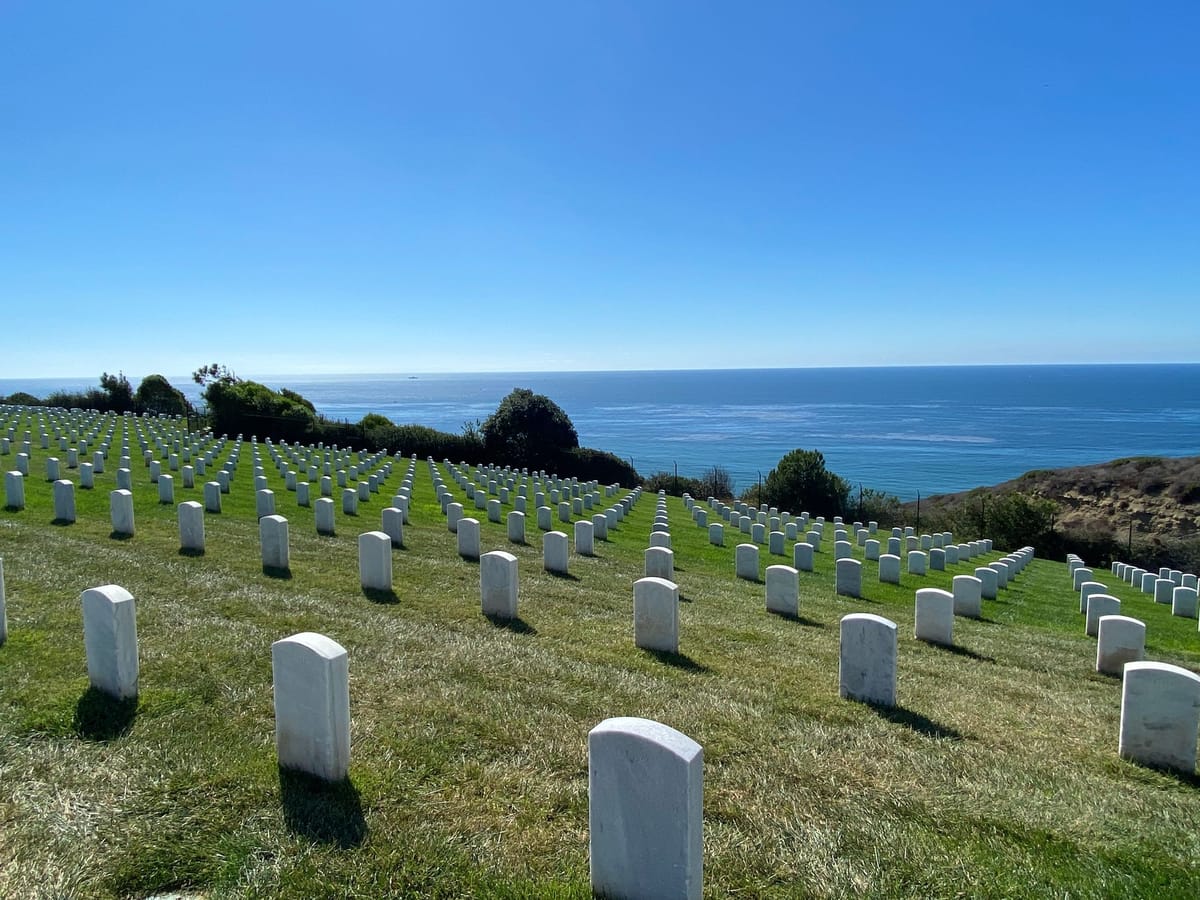 Visiting Fort Rosecrans National Cemetery in San Diego